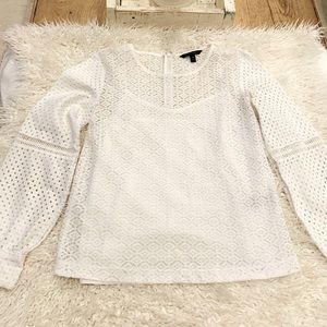 Banana Republic lace blouse